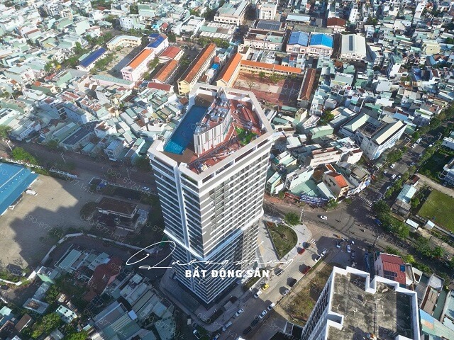 Hinh ảnh từ trên cao dự án Phú Tài Central Life